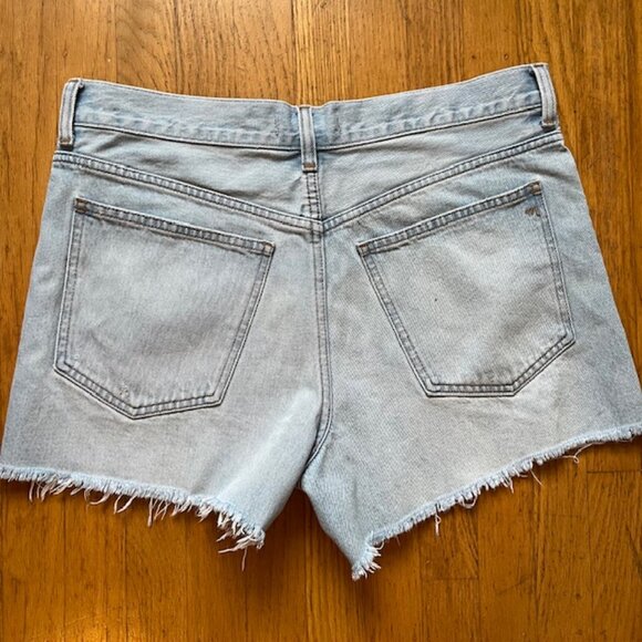 Madewell Relaxed Mid-Length Denim Shorts | Size 29 - Picture 9 of 11